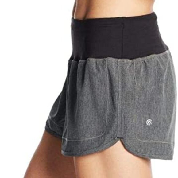Women 3.5" Knit Premium Running Shorts Zip Pockect - Picture 2 of 4